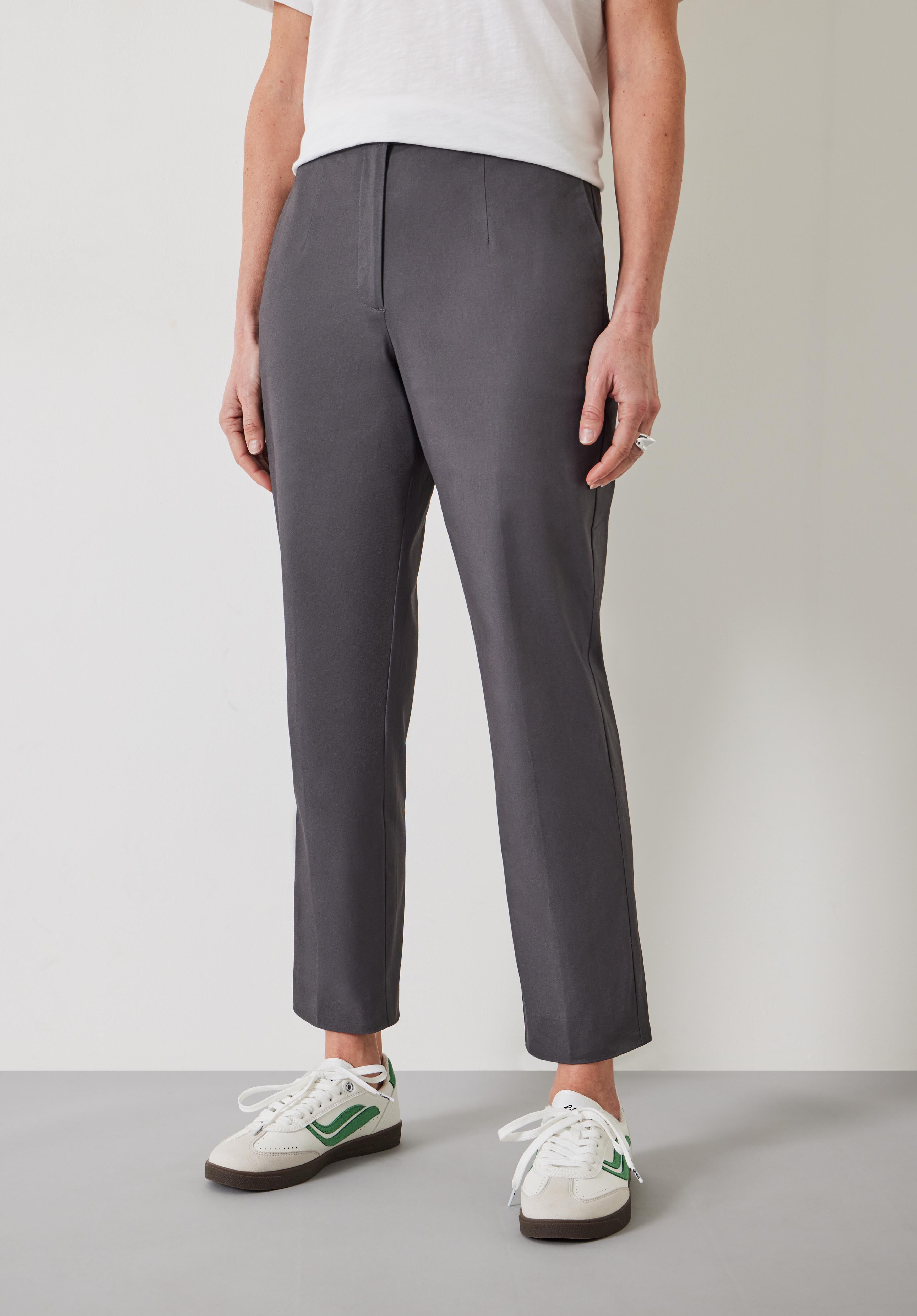 Charcoal cigarette trousers discount