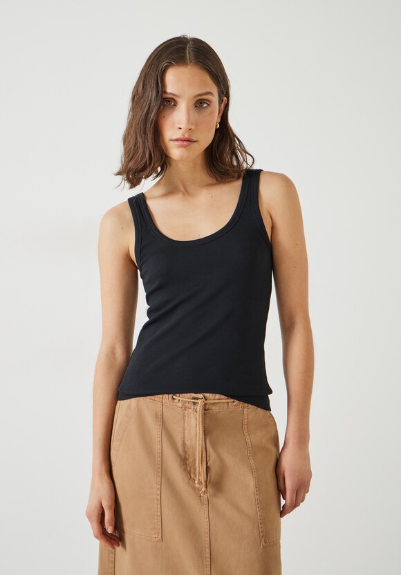 Seth Low Scoop Ribbed Vest