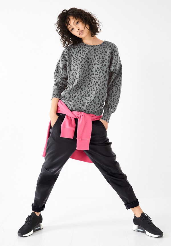Loren Printed Relaxed Sweatshirt