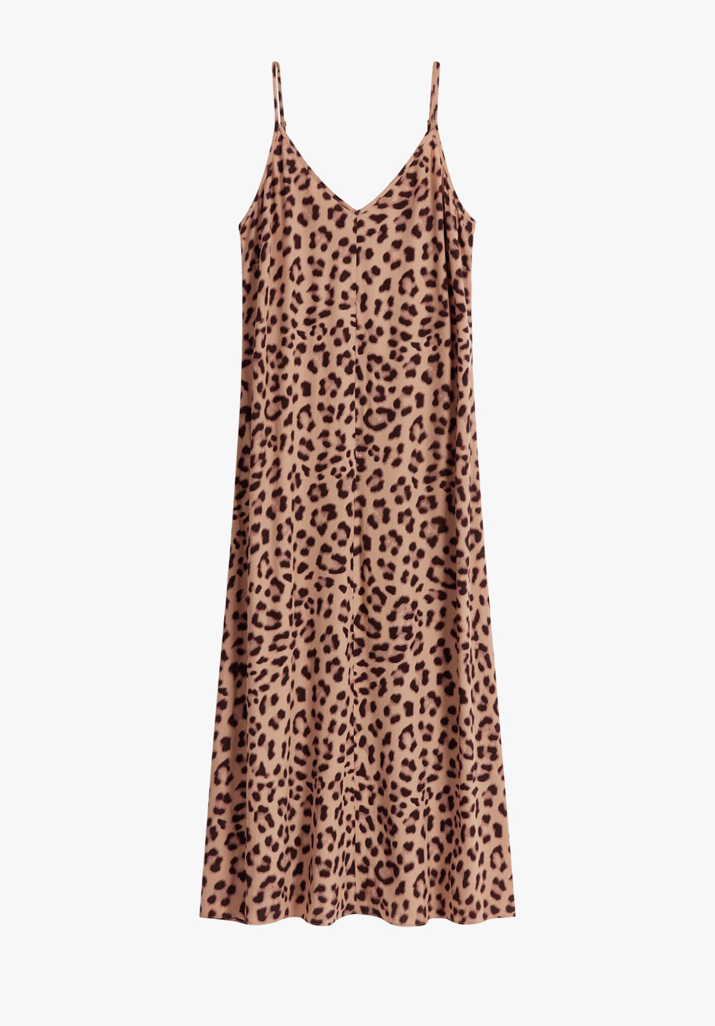 Eloise Leopard Maxi Slip Dress