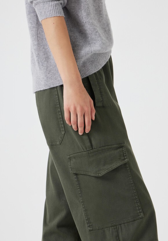 Ava Washed Cargo Trousers