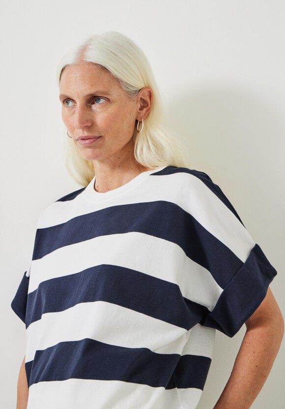 Sutton Stripe Boxy T-Shirt