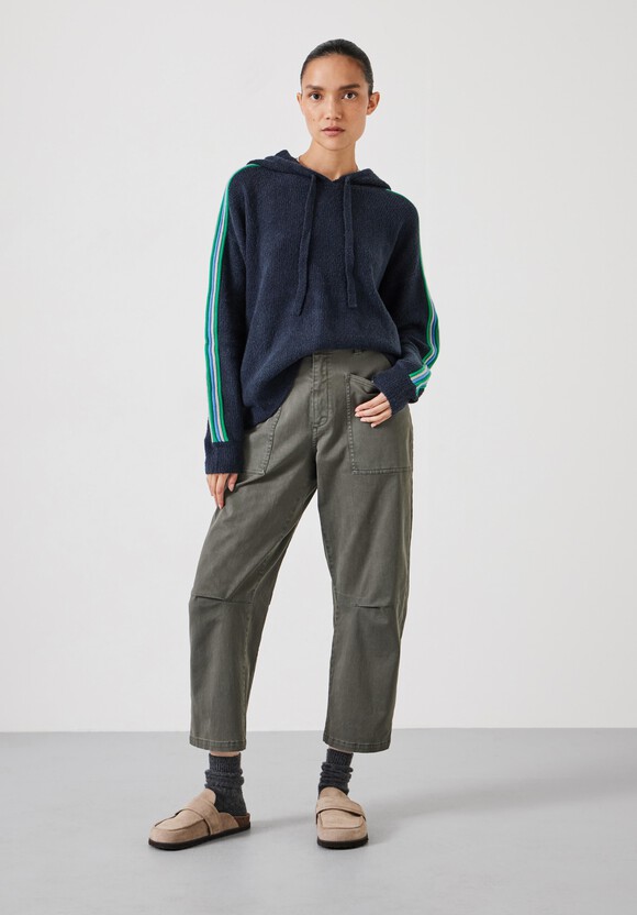 Olivia Ottoman Stripe Hoodie