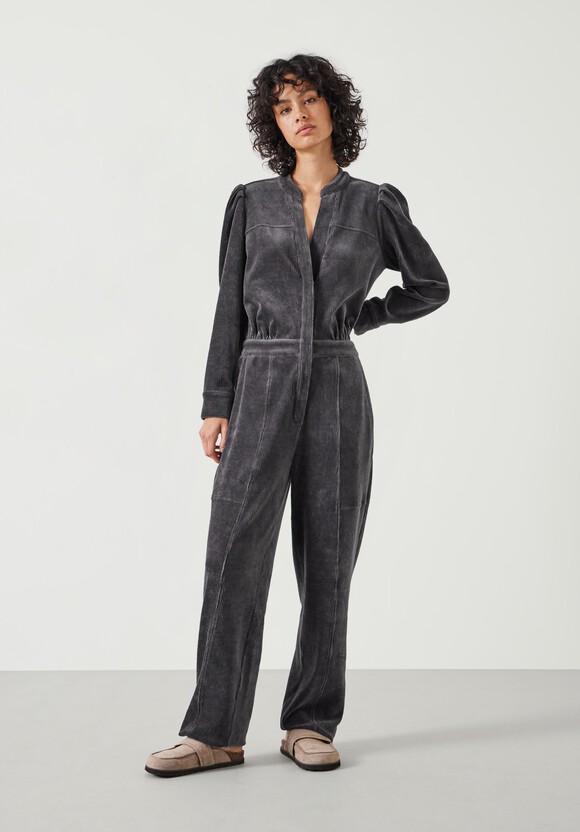 Joplin Cord Jersey Jumpsuit