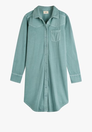Jersey Tunic Shirt Dress
