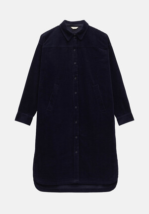 Alanna Cord Shirt Dress