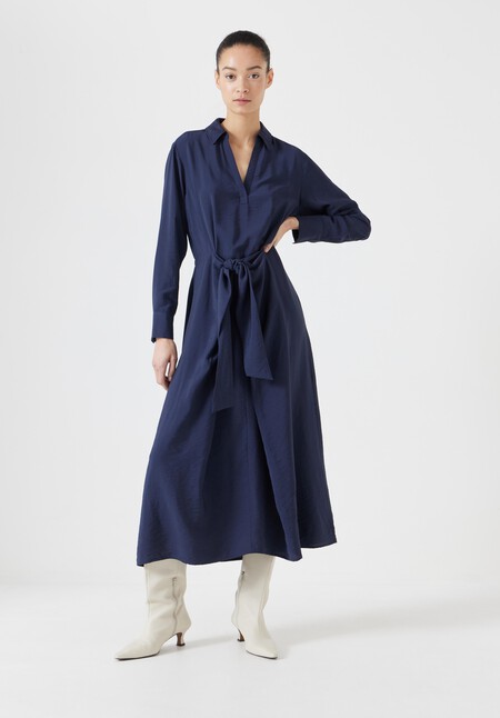 Maya Air Flow Front Tie Maxi Dress