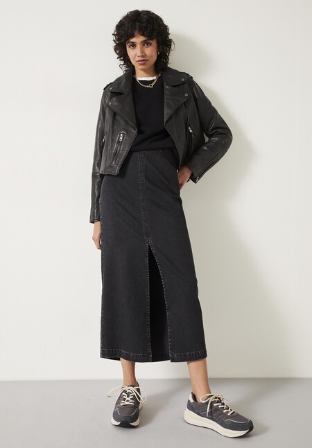 Jet Leather Biker Jacket