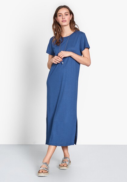 Linen-Blend T-Shirt Dress