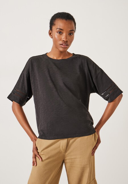 Lucie Lace Detail T-Shirt