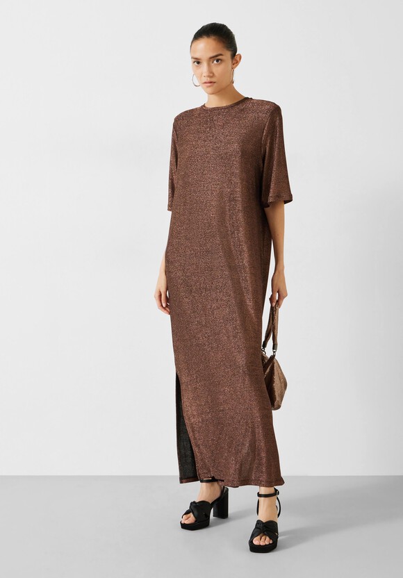 Glitter Maxi T-shirt Dress