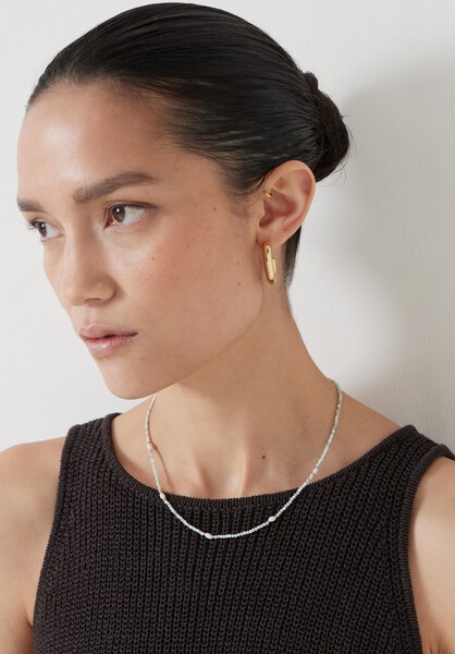 Mini Semi Precious Beaded Necklace