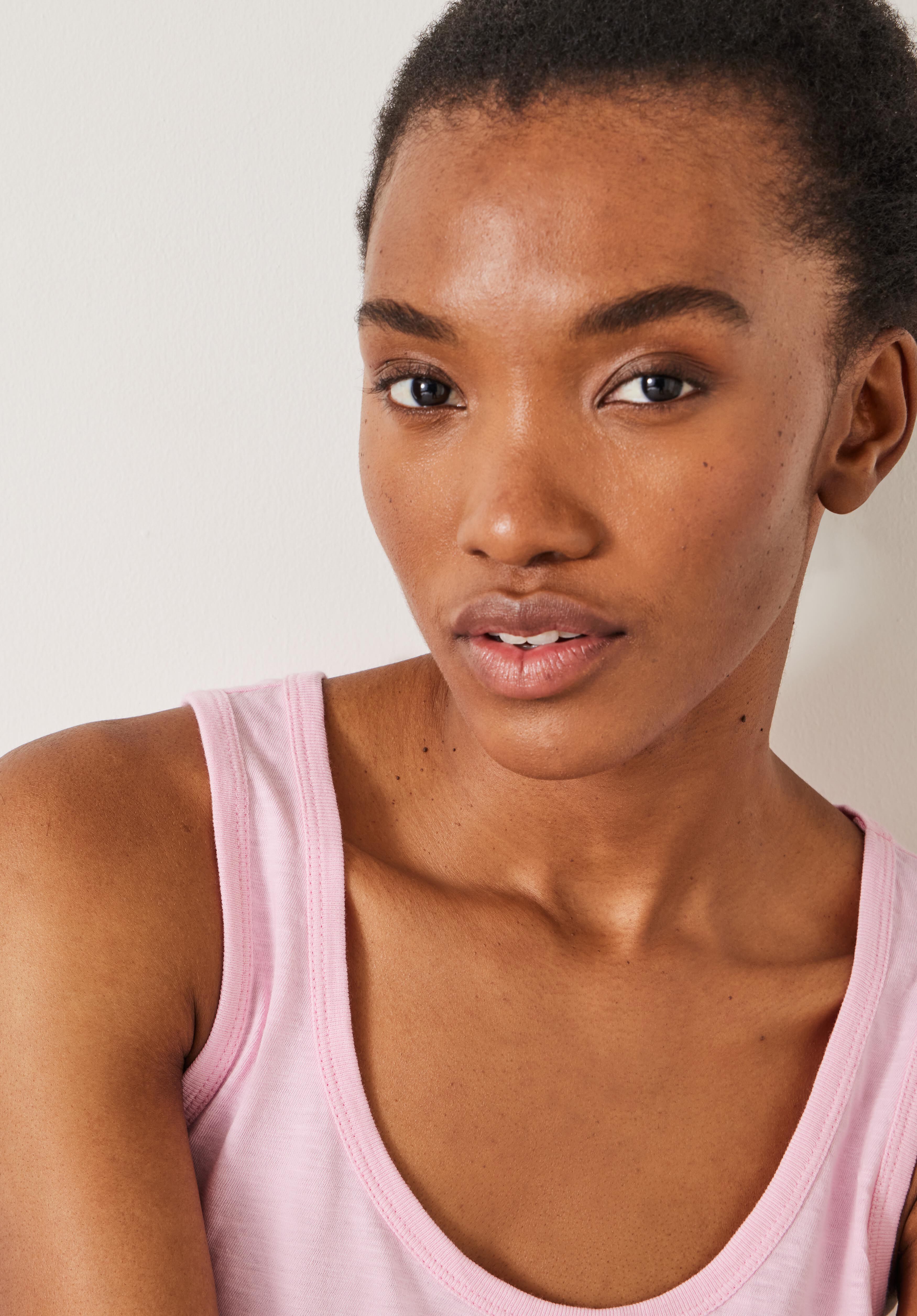 Cotton Slub Tank Top | Baby Pink | hush