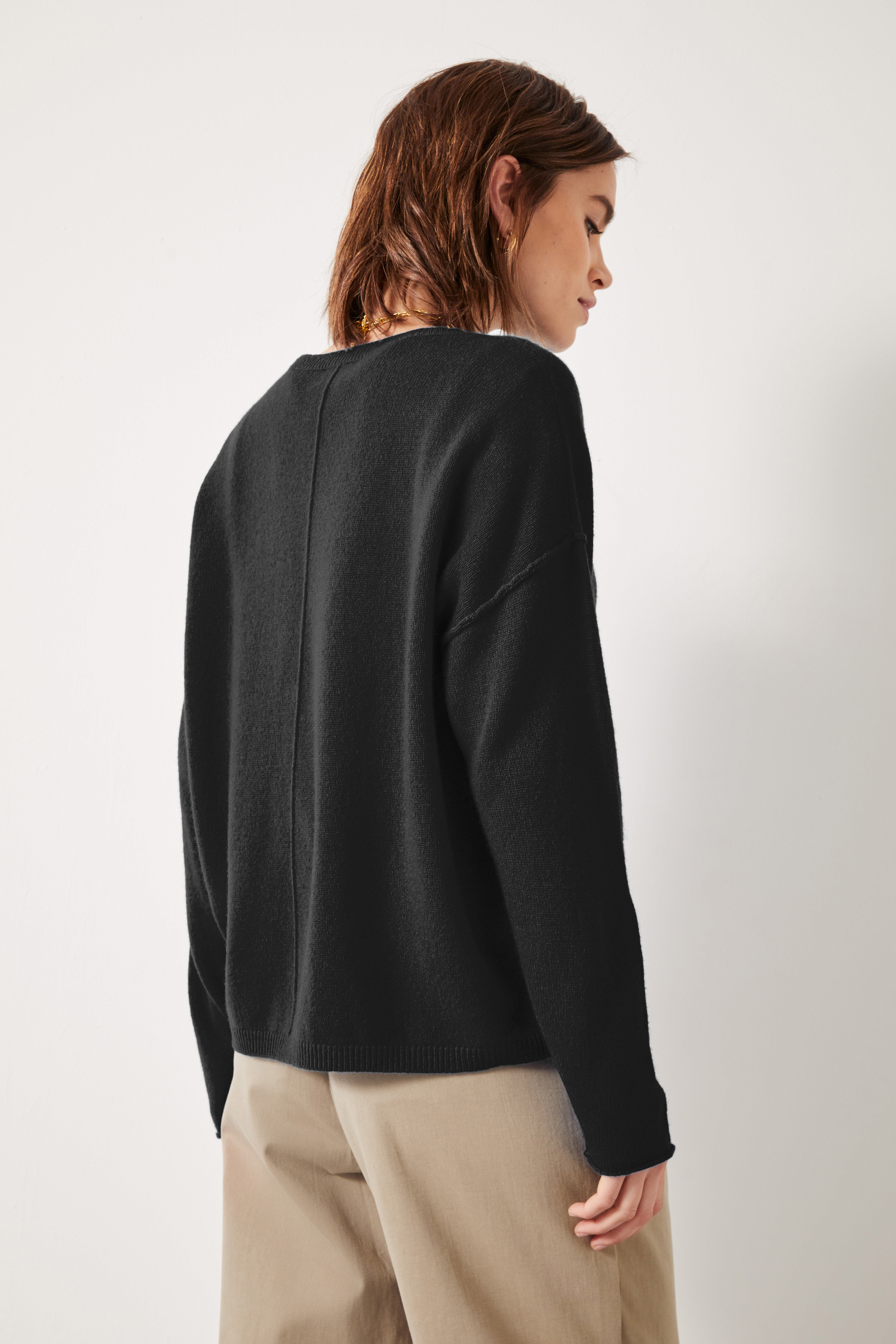 Hush black jumper on sale