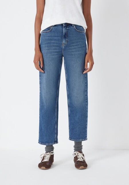 Nina Straight Crop Jeans