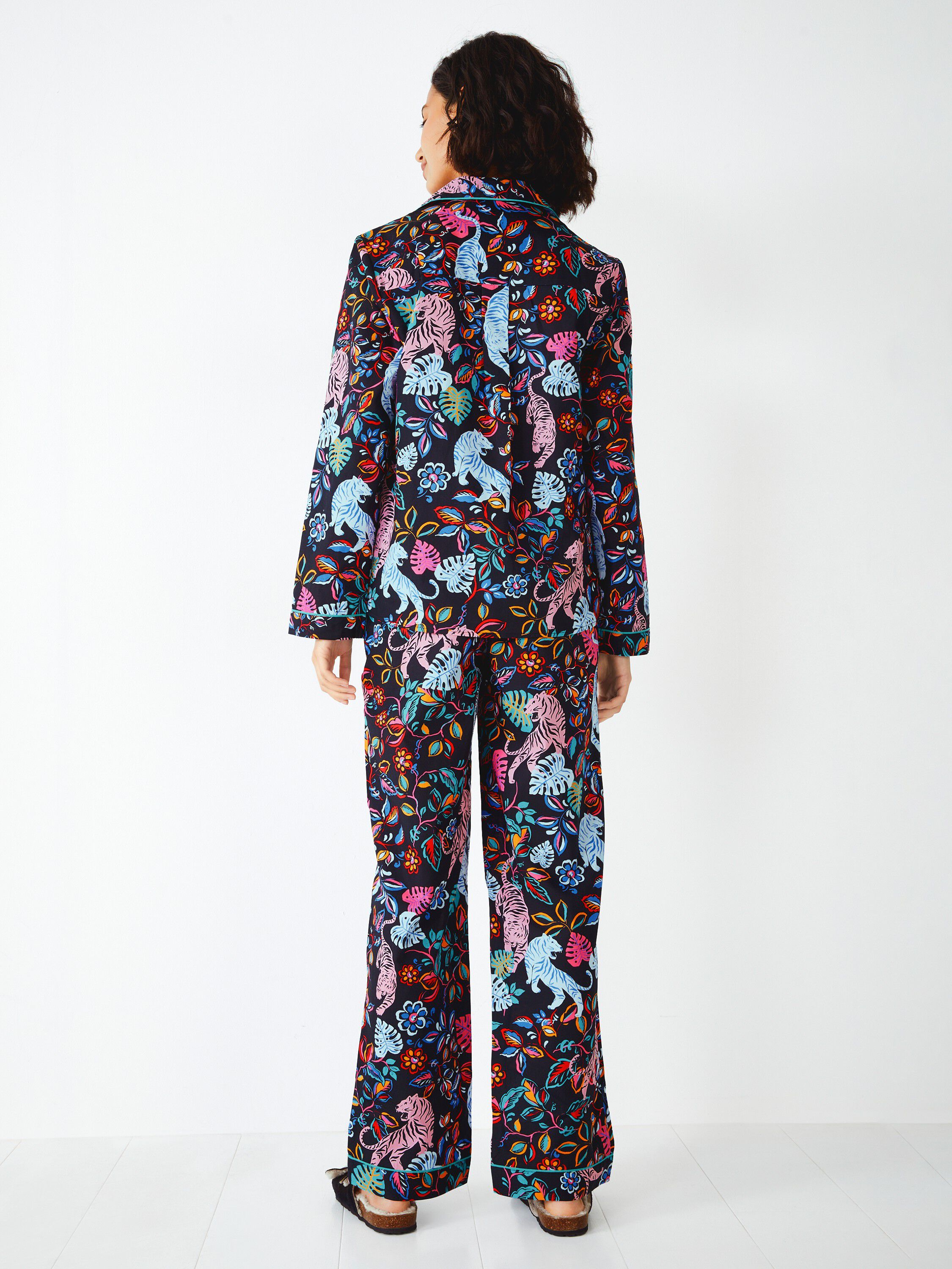 Isla printed on sale cotton pyjamas
