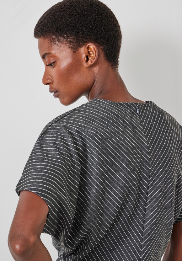 Seam Detail Short Sleeve Top