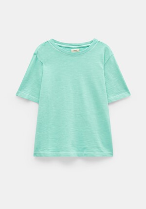 Reagan Brushed Cotton T-Shirt