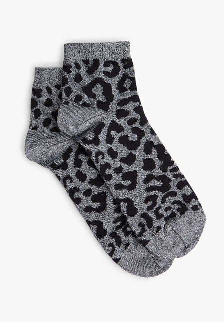 Cynthia Leopard Socks