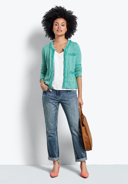 Cara Crop Knit Jacket