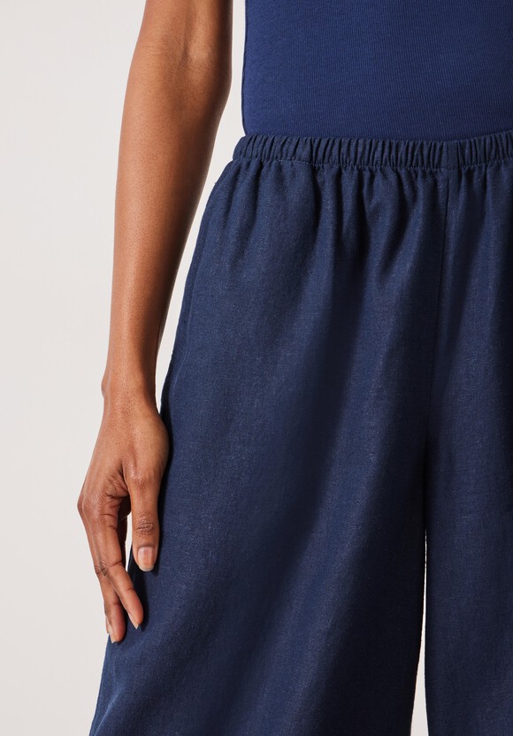 Melissa Linen Wide Leg Trousers