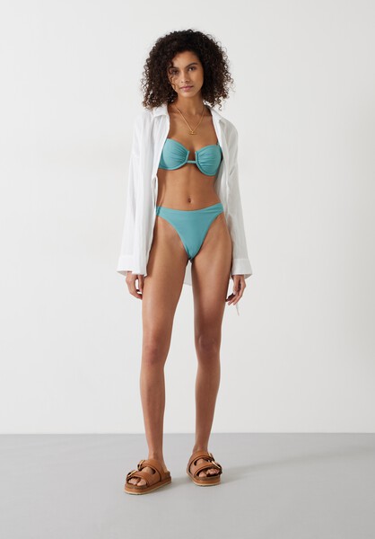 Heidi High Leg Bikini Bottoms