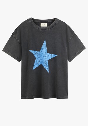 Faded Star Boxy Tee