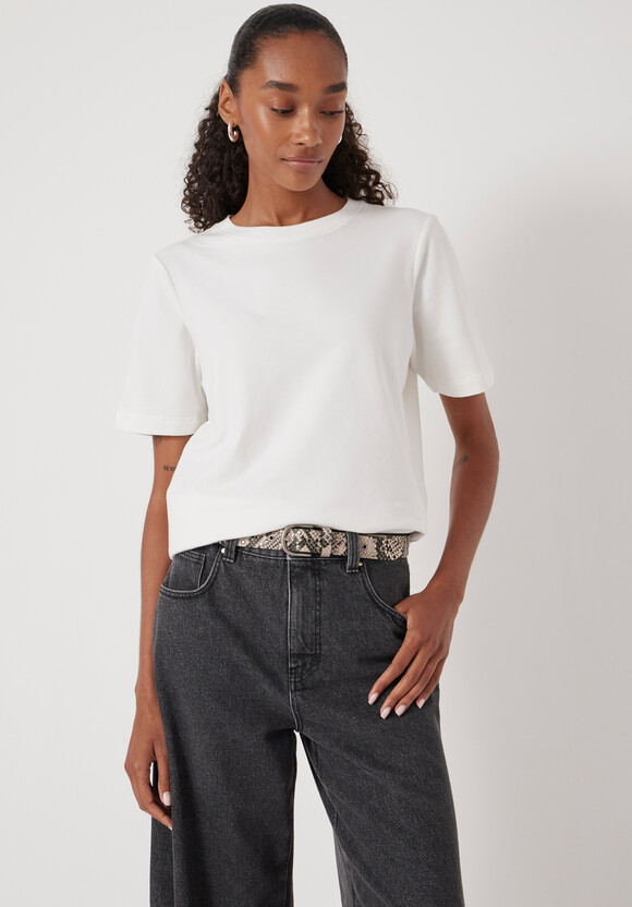 Eyelet Leather Belt