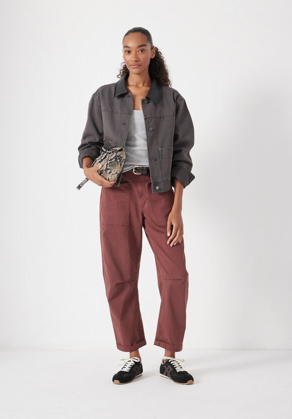 Cordi Barrel Leg Trouser