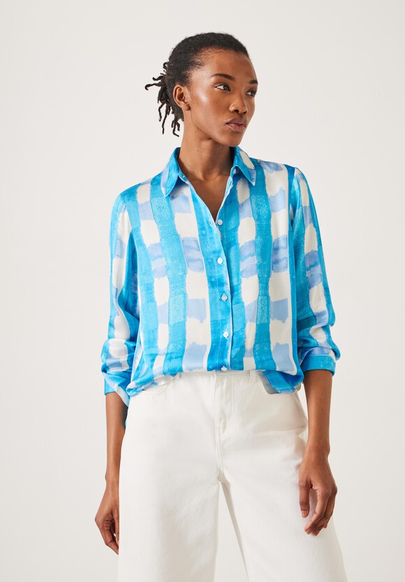 Rita Watercolour Check Shirt