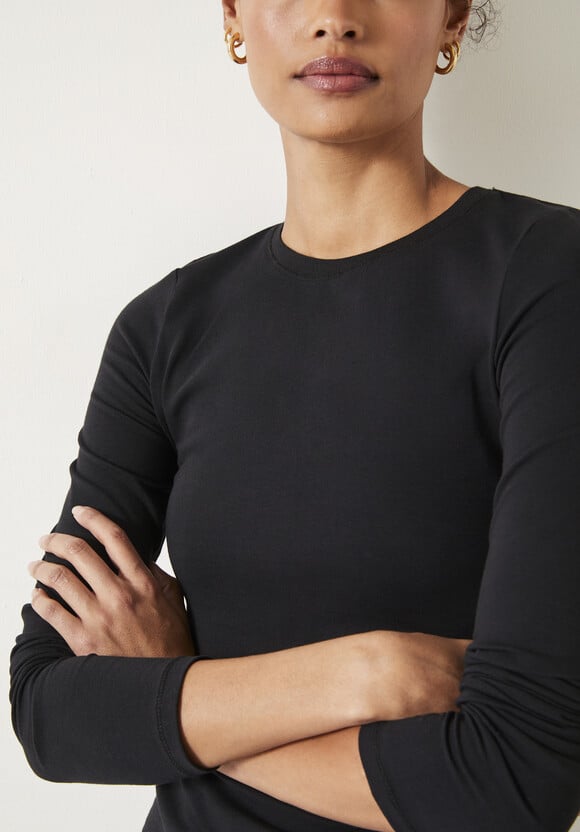 Simmy Fitted Long Sleeve Top
