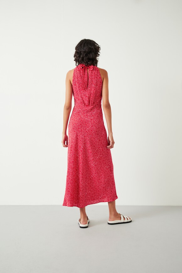 Eliza Halter Midi Dress