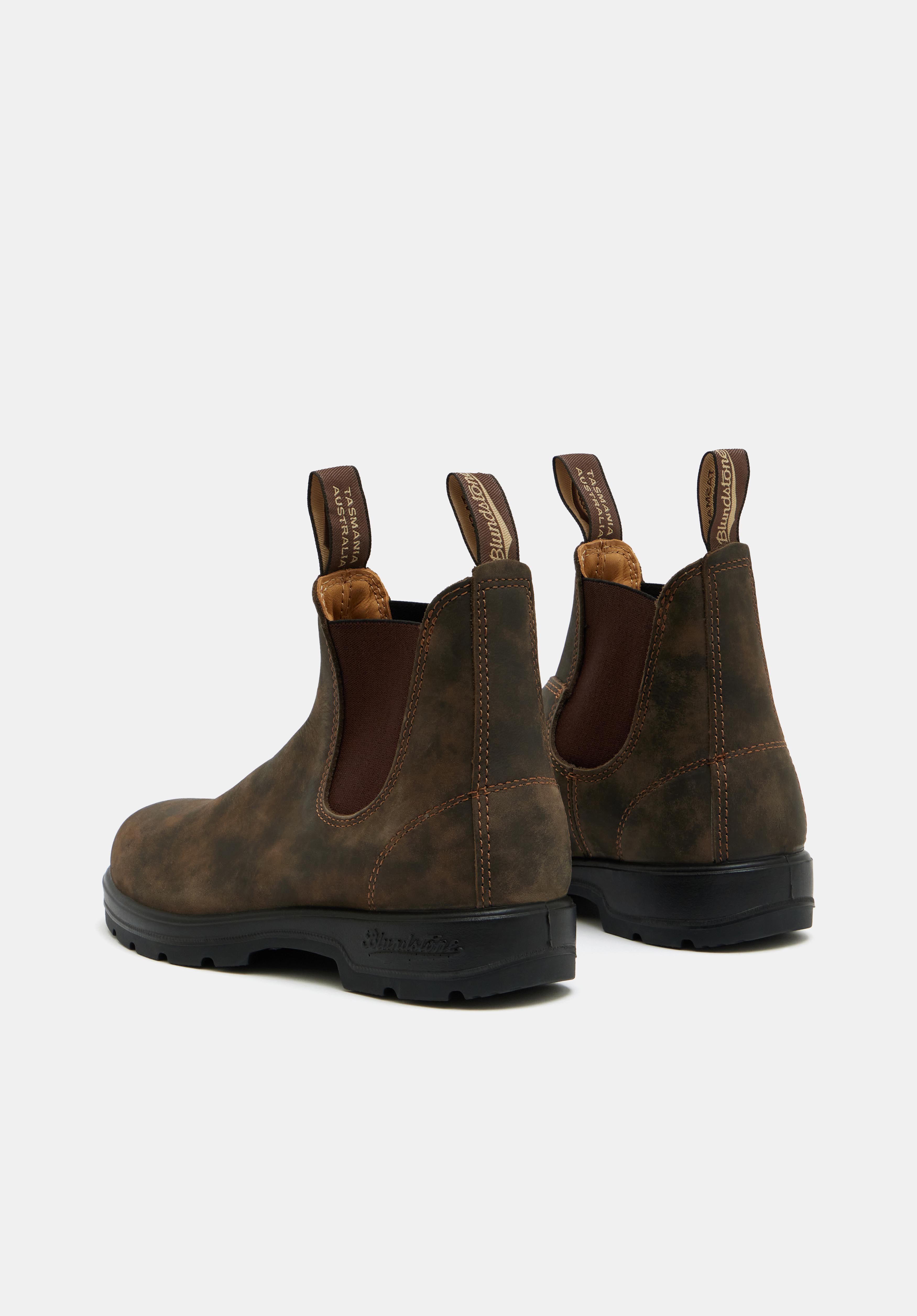 Blundstone Leather Classic Boots | Rustic Brown | hush