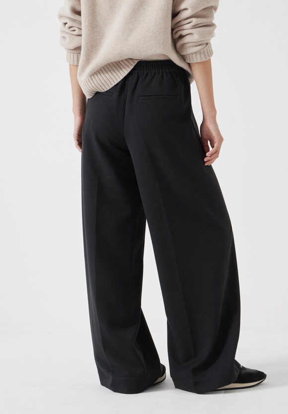 Petunia Pintuck Wide Leg Trousers