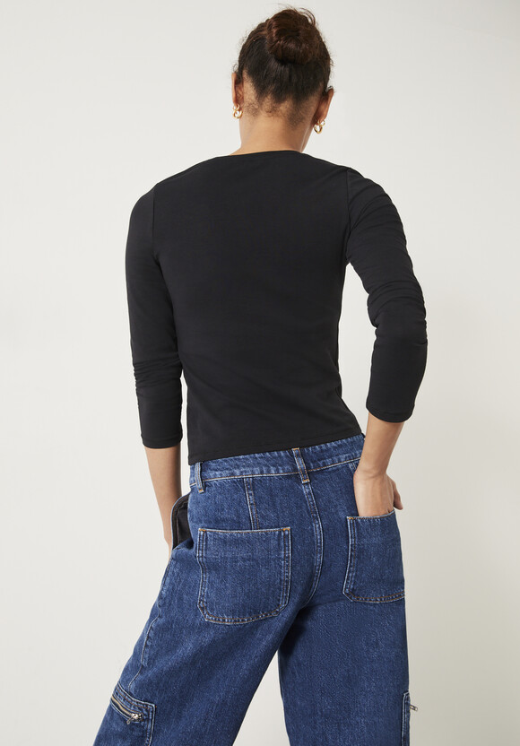 Simmy Fitted Long Sleeve Top