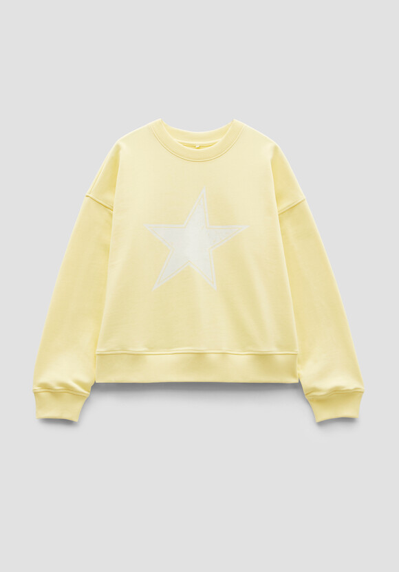 Star Print Graphic Sweatshirt Star Print Graphic Sweatshirt