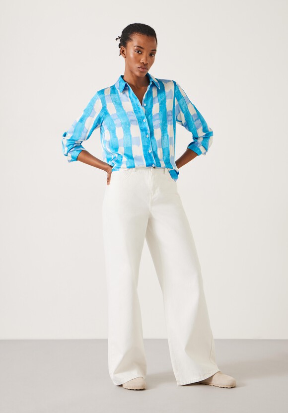 Rita Watercolour Check Shirt