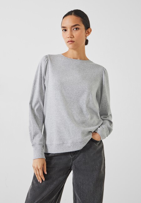 Emily Puff Sleeve Jersey Top