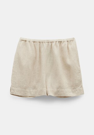 Lana Linen Blend Beach Shorts