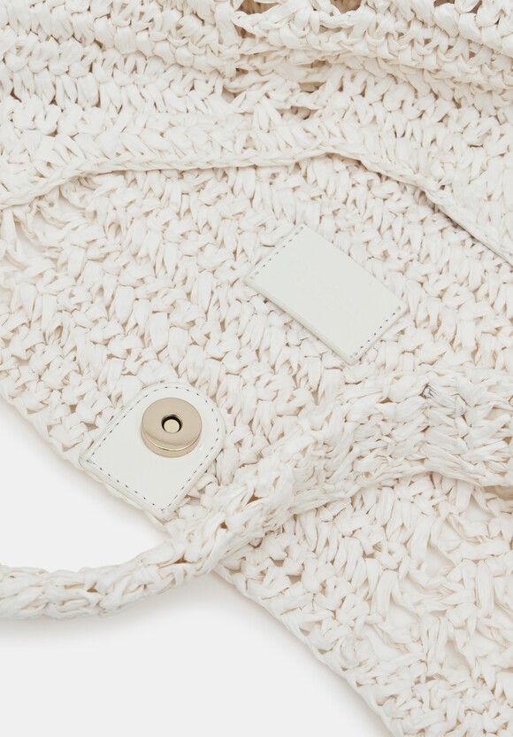 Raffia Oversized Tote Bag