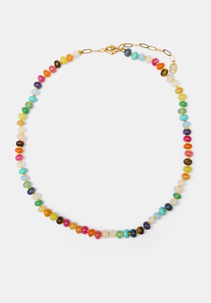 Semi-Precious Beaded Necklace