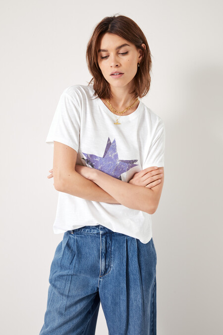 Double Star Relaxed T-Shirt