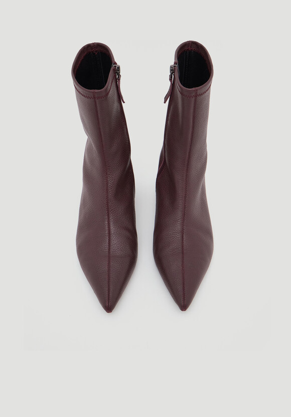 Leather Sock Fit Boot