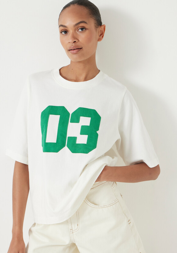 Collegiate Graphic Cotton T-Shirt