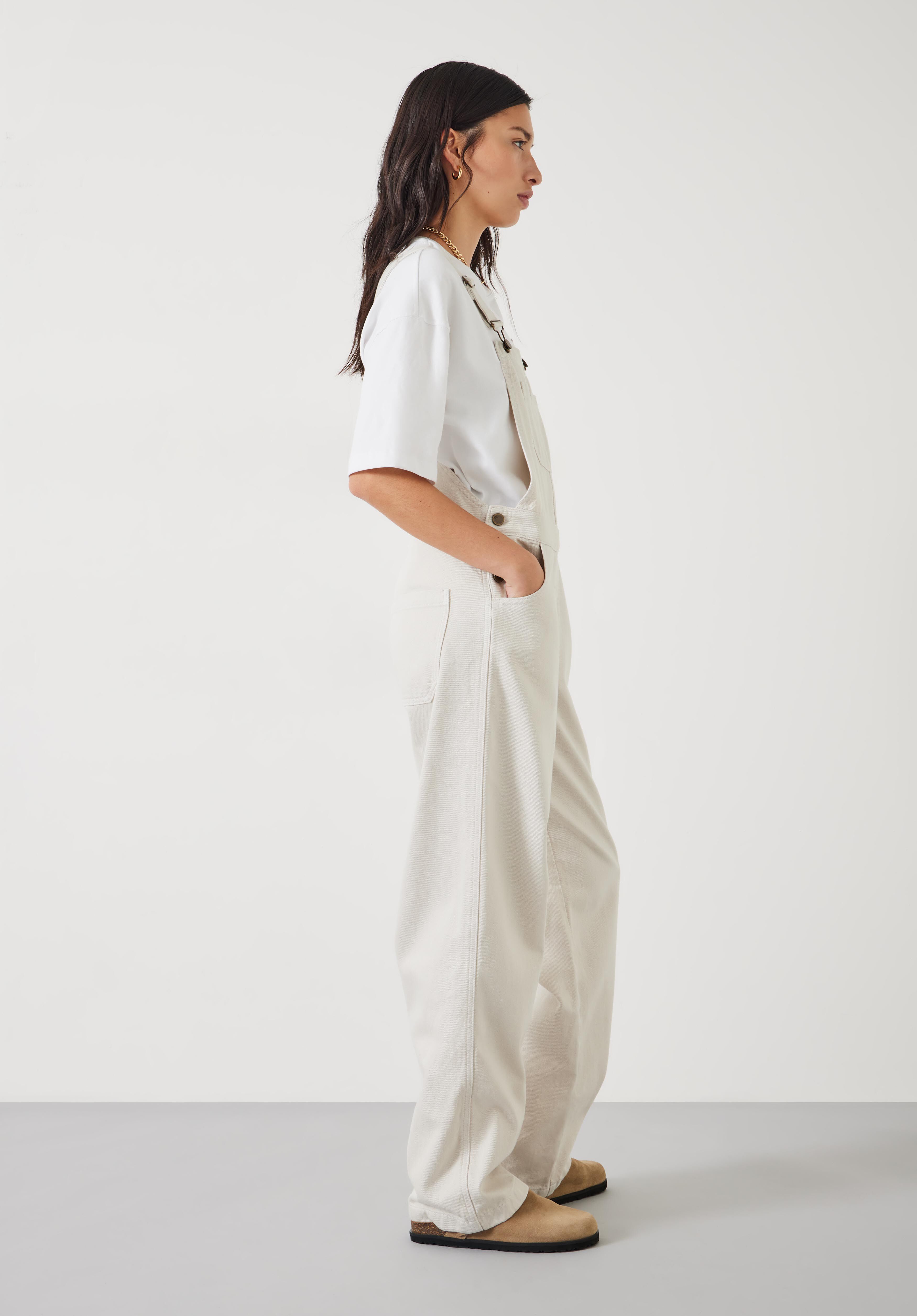 Womens straight leg dungarees hotsell