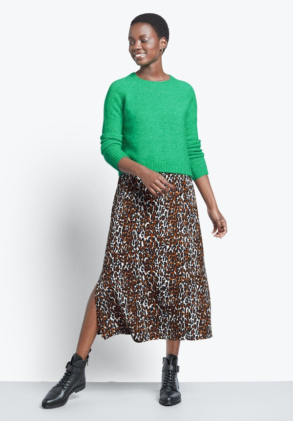 Fluffy Cropped Jumper