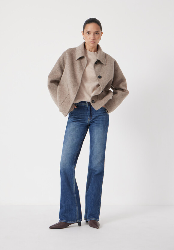 Eliana Mid Rise Bootcut Jeans