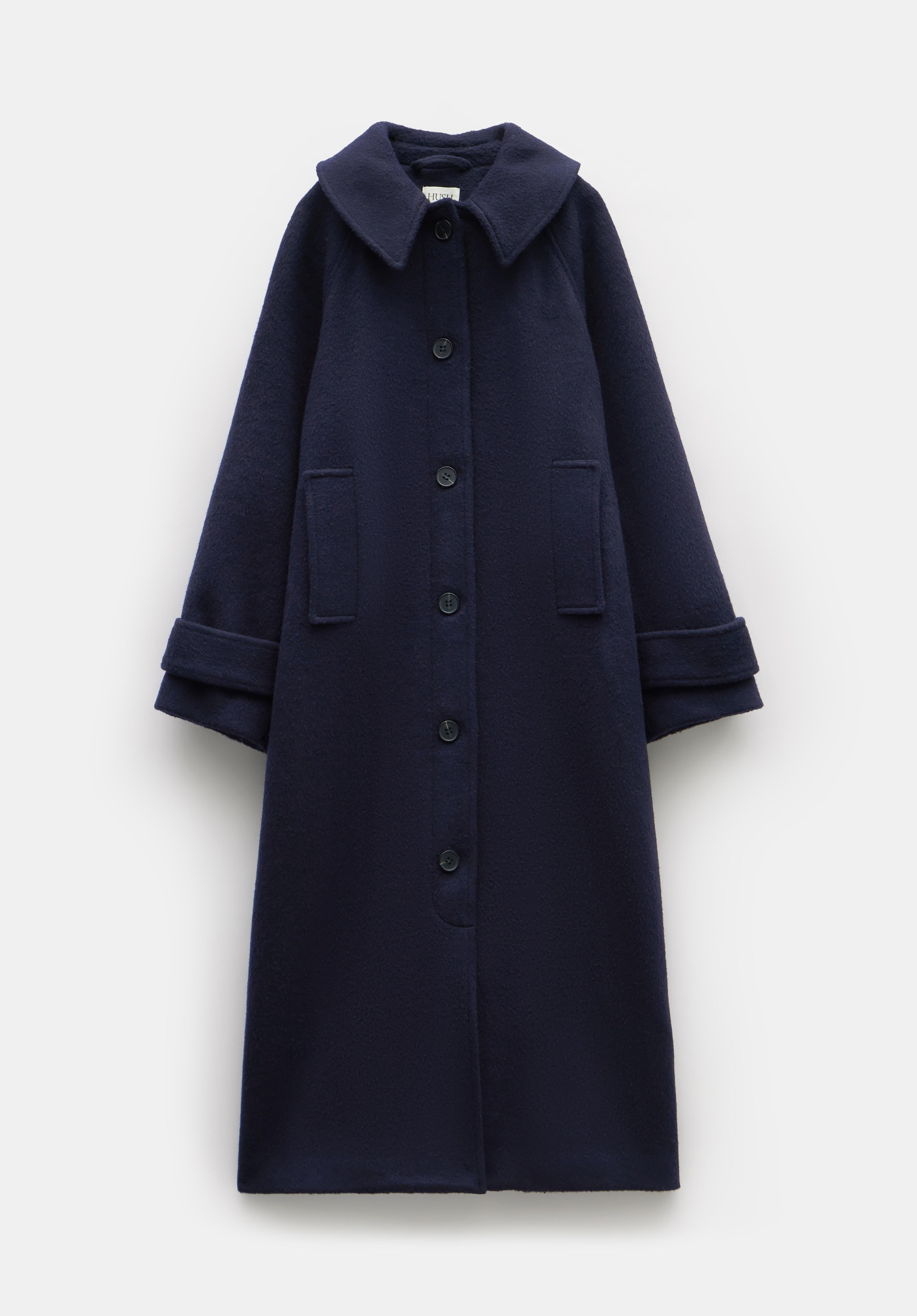 Hush pelle wool coat online