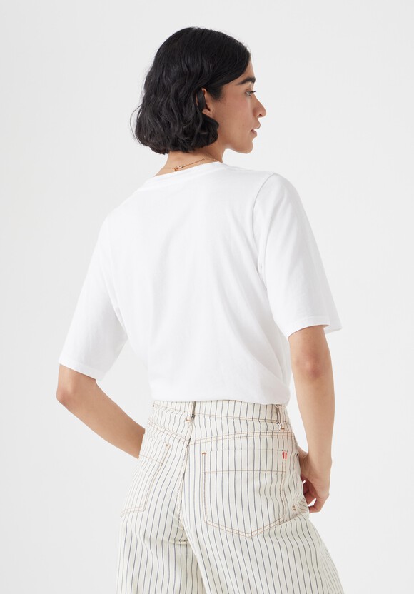 Reece V Neck Drapey T-Shirt