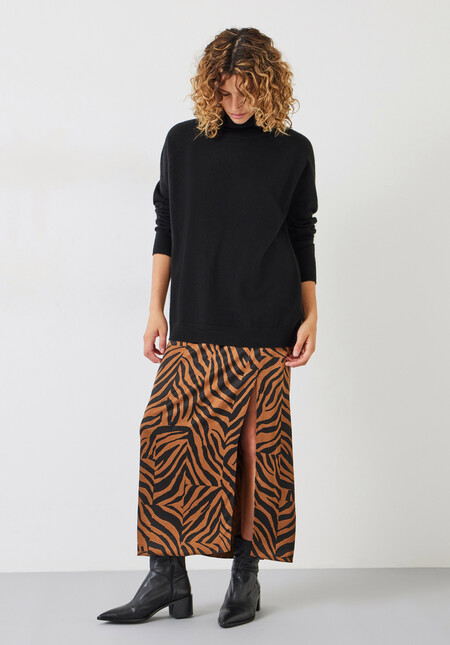 Cashmere Roll Neck Jumper